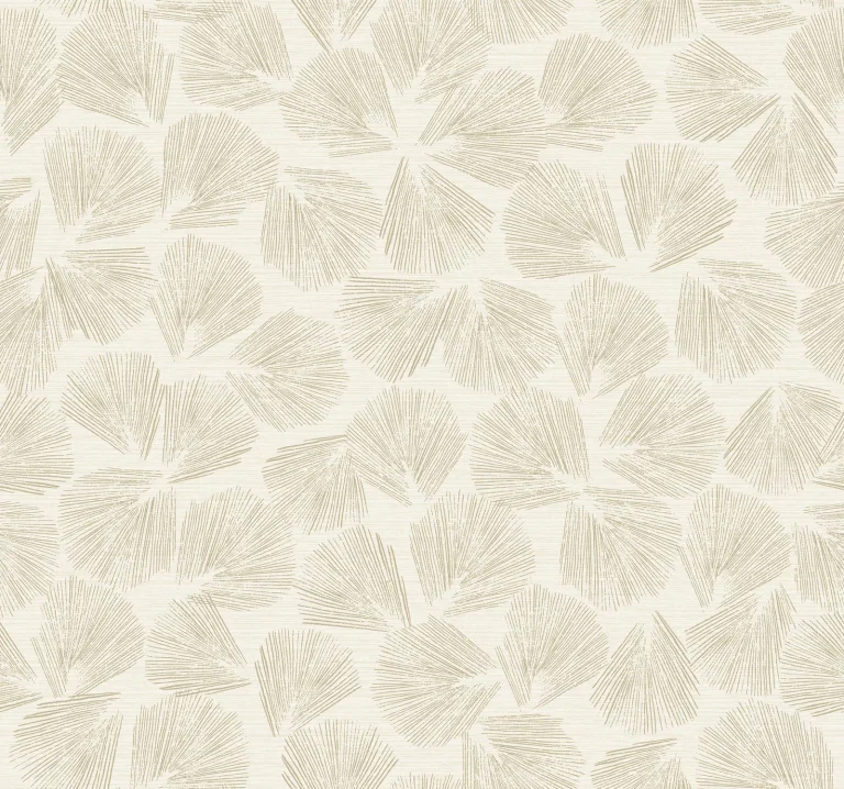 Elora Leaf Wallpaper - Gold — Ảnh 3