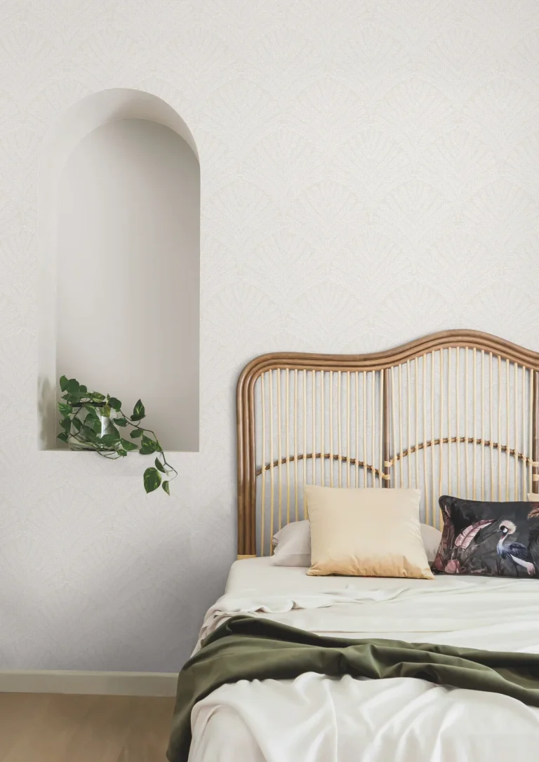 Beachcomber Wallpaper - Neutral/White — Ảnh 3