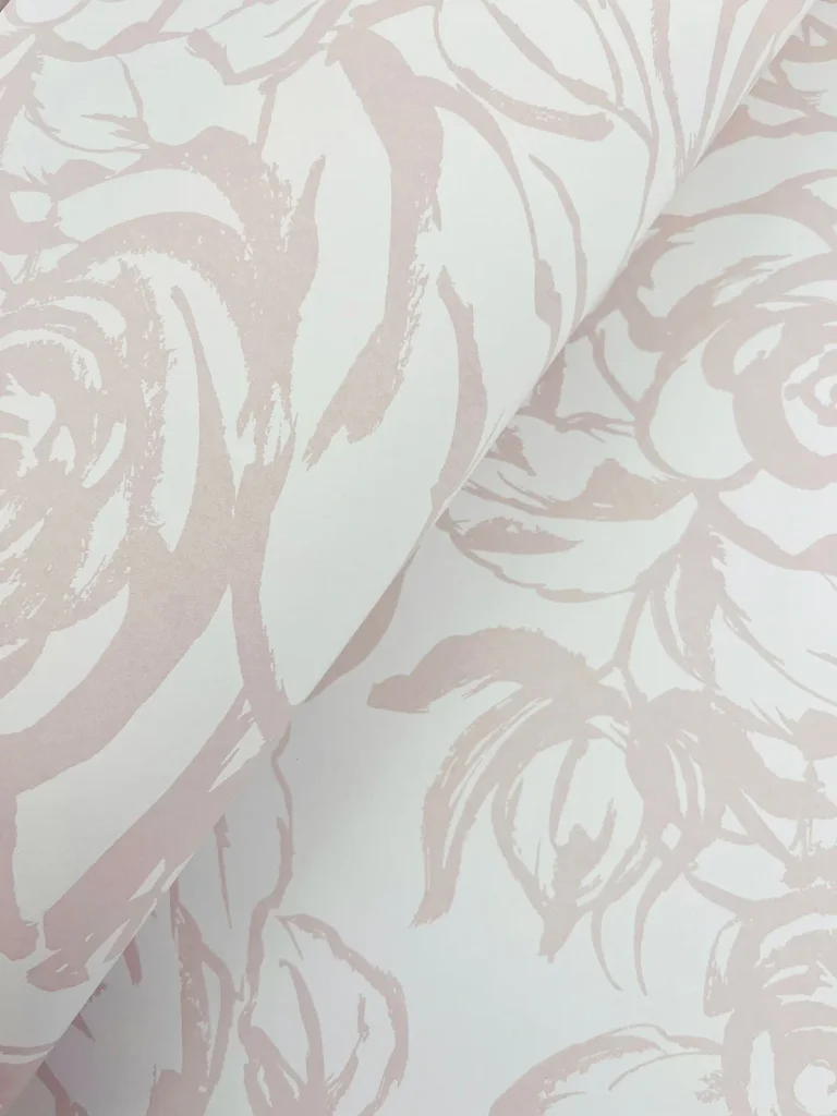 Nelda Rose Wallpaper - Light Pink — Ảnh 3