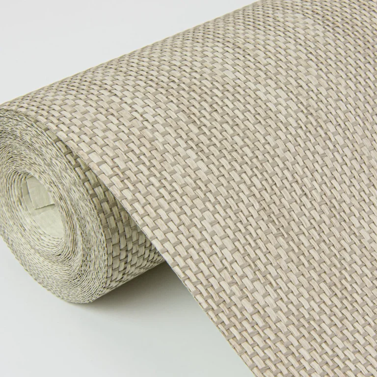 Jia Paper Weave Grasscloth Wallpaper - Taupe — Ảnh 2