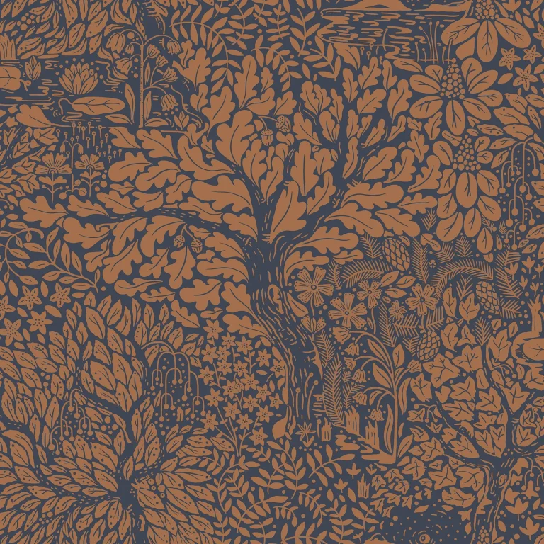Olle Forest Sanctuary Wallpaper - Orange — Ảnh 3