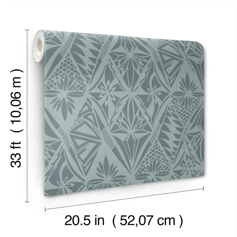 Urbane Diamonds Wallpaper - Denim — Ảnh 2