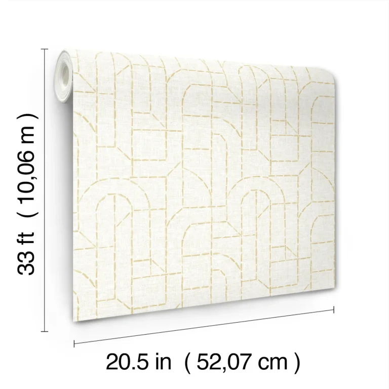 Integrity Arched Outlines Wallpaper - Yellow — Ảnh 7