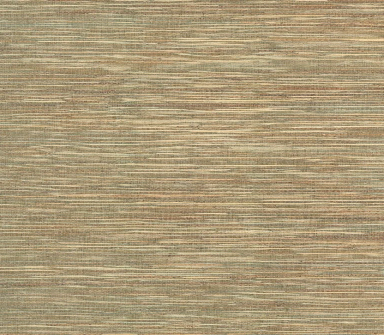 Raw Jute Wallpaper - Green/Beige — Ảnh 4