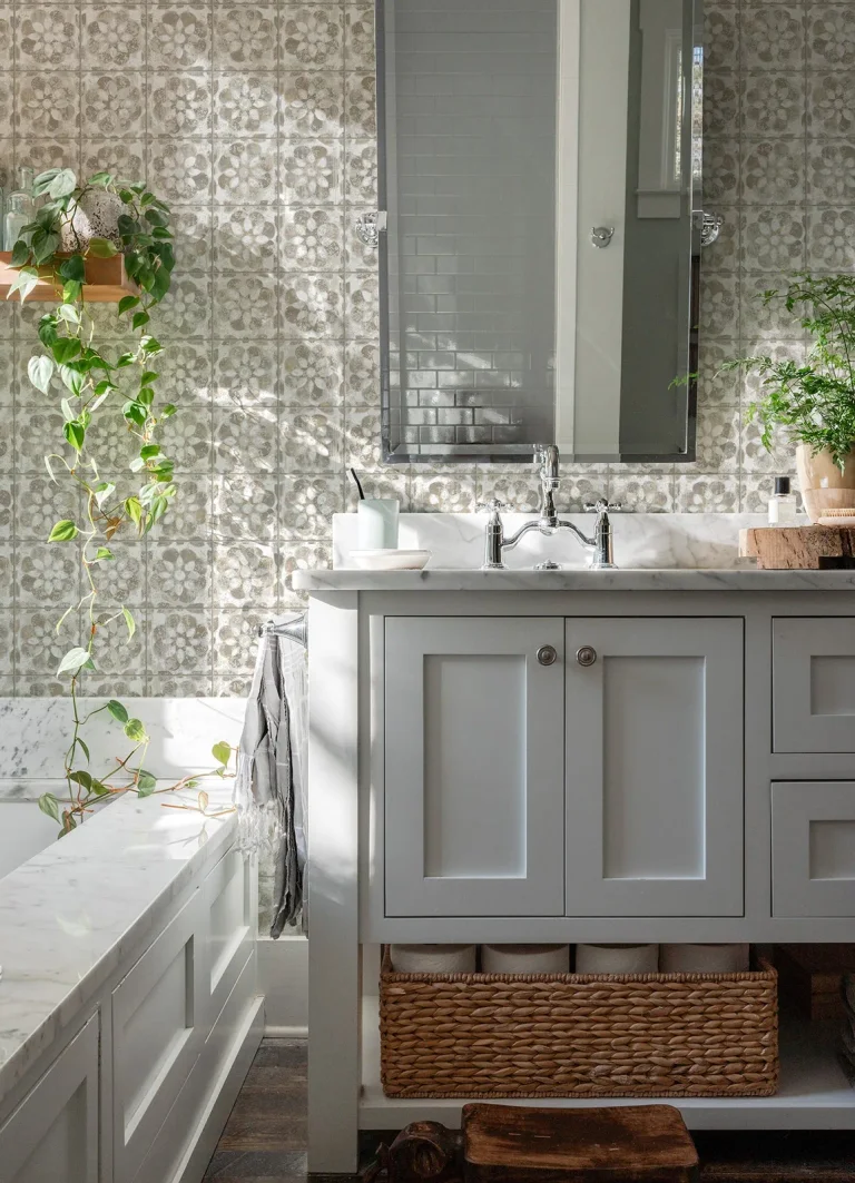 Izeda Floral Tile Wallpaper - Taupe — Ảnh 3