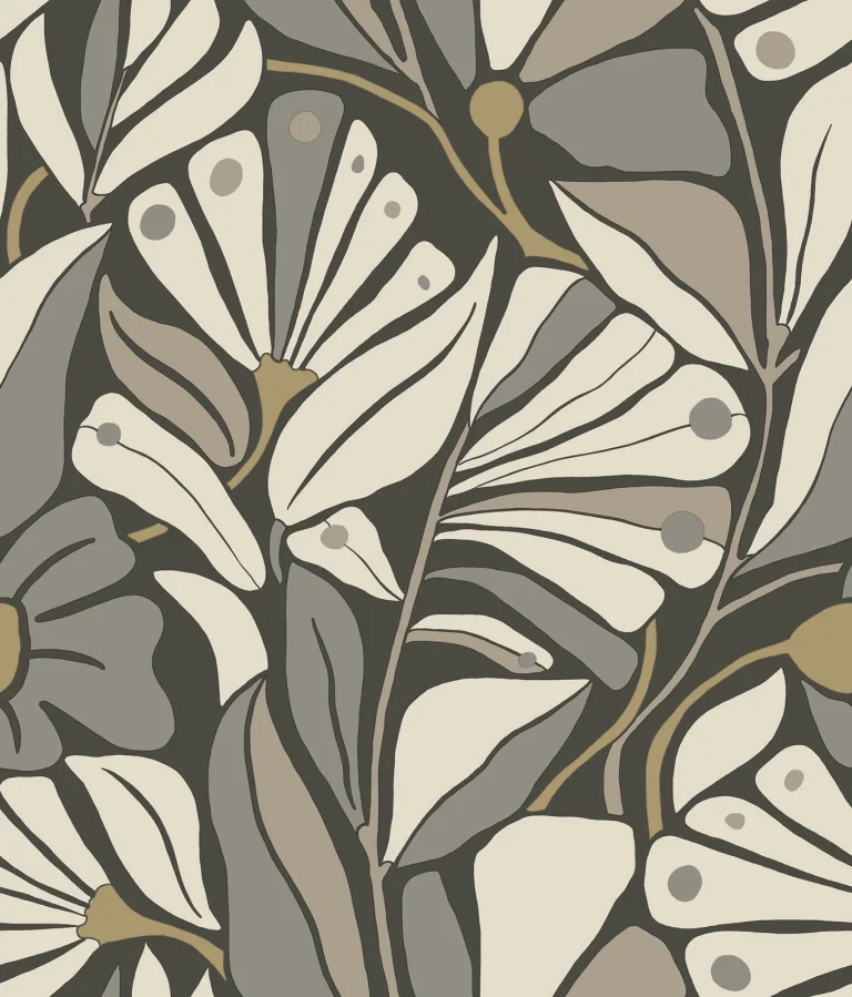 Cabana Club Wallpaper - Onyx — Ảnh 2