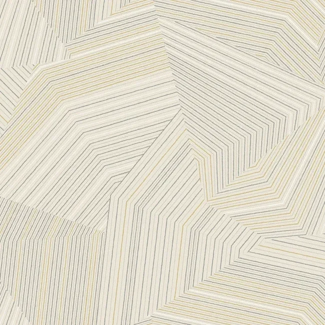 Dotted Maze Wallpaper - Taupe — Image 5