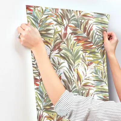 Swaying Palms Wallpaper - Wallpaper Rouge & Mink