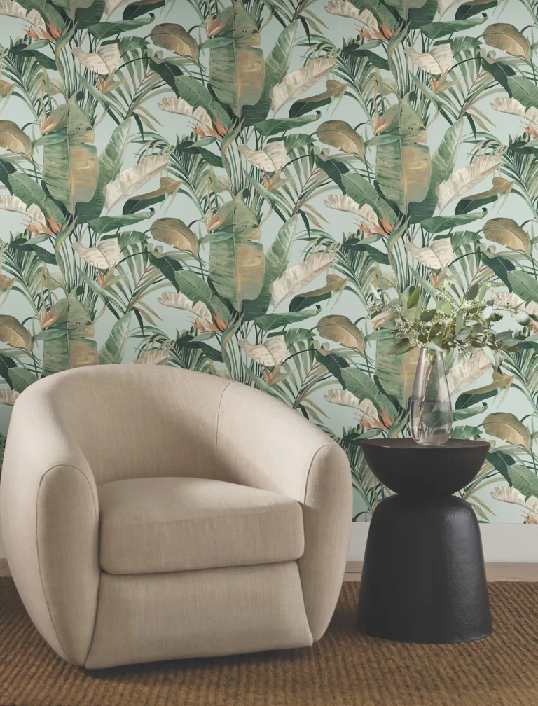 Candice Olson Tropical Cabana Wallpaper - Spa — Ảnh 3