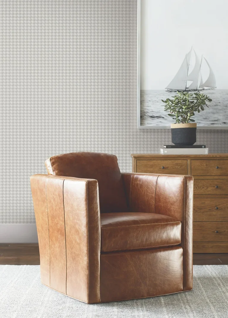 Ronald Redding Watson Houndstooth Wallpaper - Dark Grey — Ảnh 3