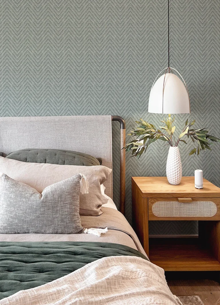 Glynn Chevron Wallpaper - Denim — Ảnh 5
