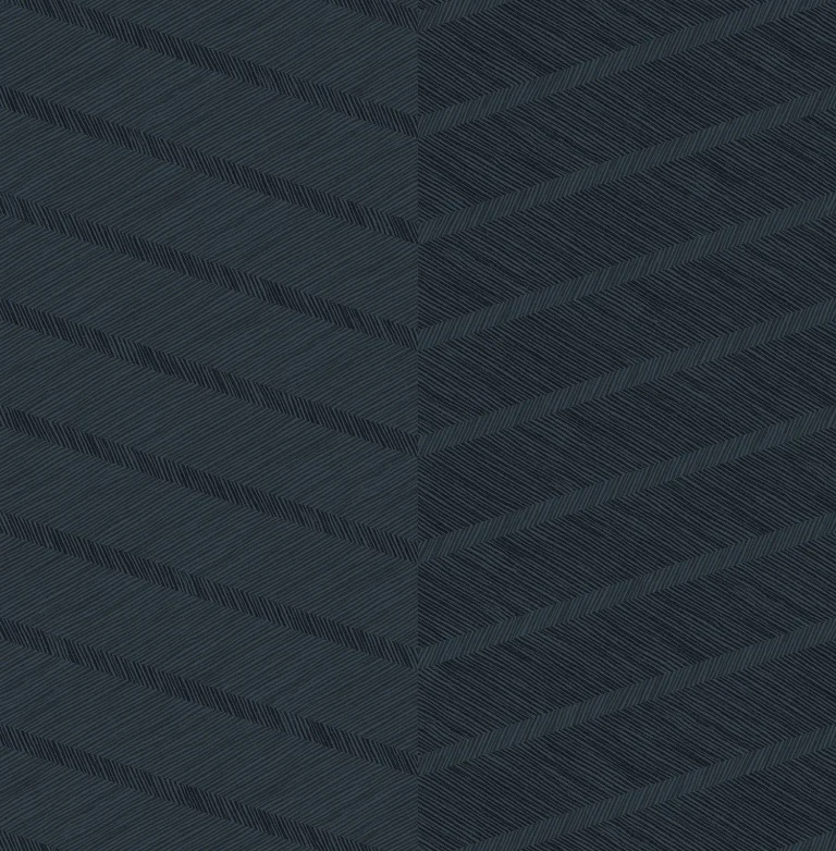 Aspen Chevron Wallpaper - Indigo — Ảnh 3