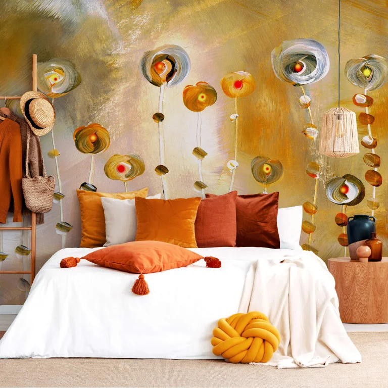 Golden Eye - Wall Mural 5486 - 4 Panel - 192cm x 260cm — Ảnh 2