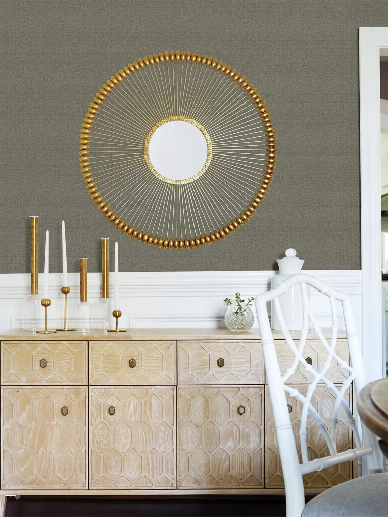 Hilbert Geometric Wallpaper - Dark Grey