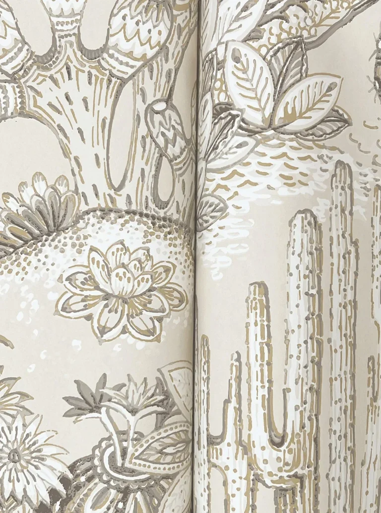 Lotus Land Cacti Wallpaper - Dune — Ảnh 5