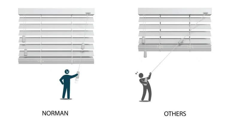 Rèm sáo gỗ tự nhiên Norman (Wood Blinds) — Image 5