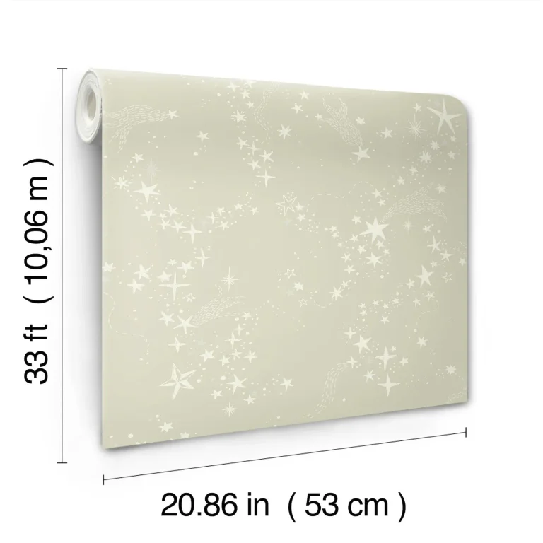 Stjarnhimmel Wallpaper - Light Green — Ảnh 3
