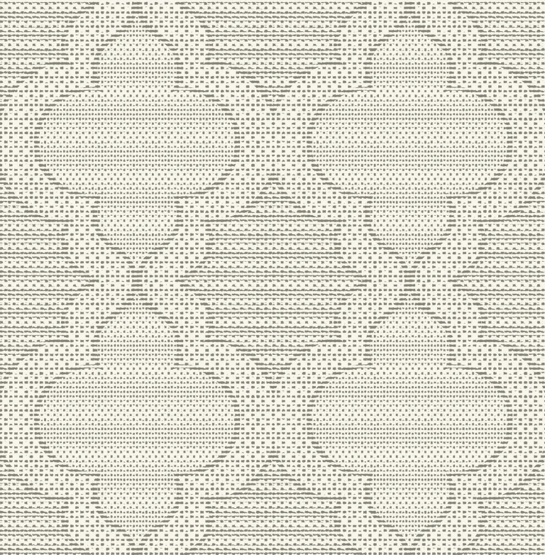 Ernest Quilted Quatrefoil Wallpaper - Charcoal — Ảnh 3