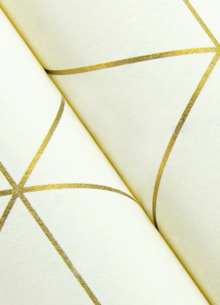 Chesapeake Leda Geometric Wallpaper - Metallic — Ảnh 3