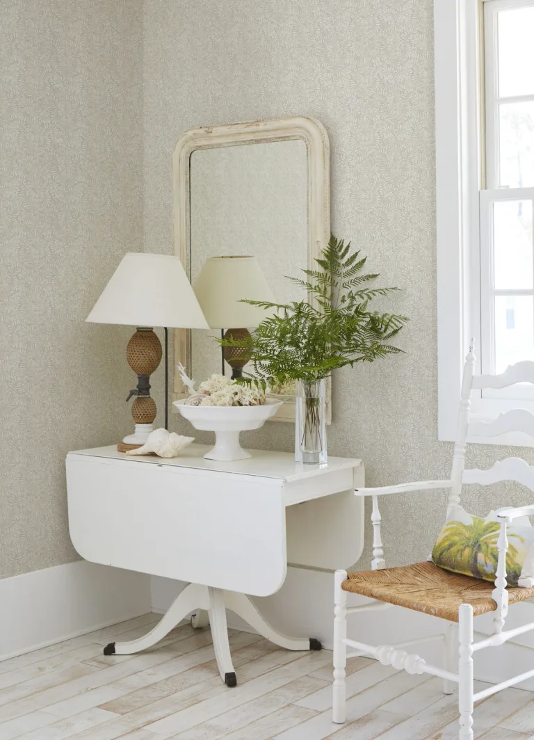 Elma Fiddlehead Wallpaper - Taupe — Ảnh 4