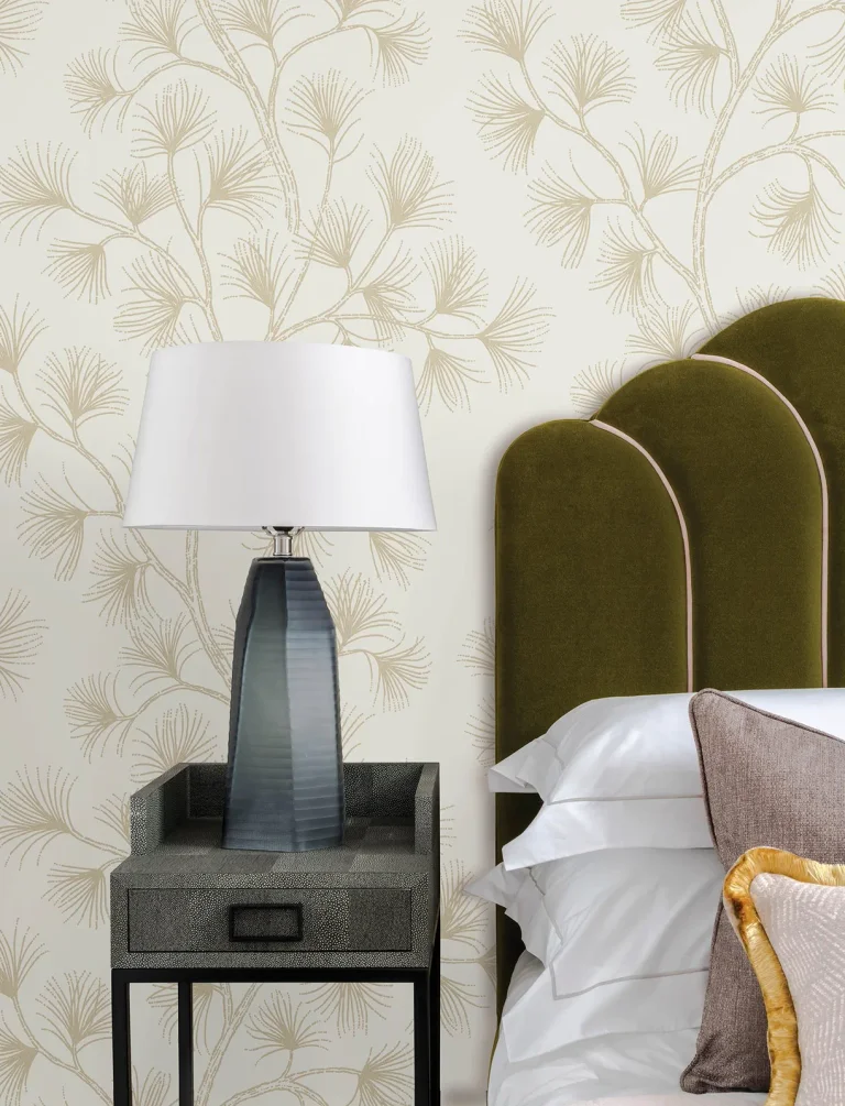 Kismine Botanical Trail Wallpaper - Gold — Ảnh 7