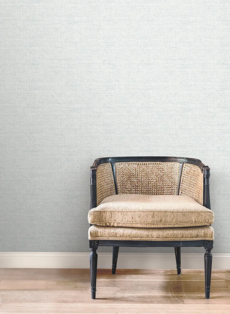 Papyrus Weave Wallpaper - Blue — Ảnh 4
