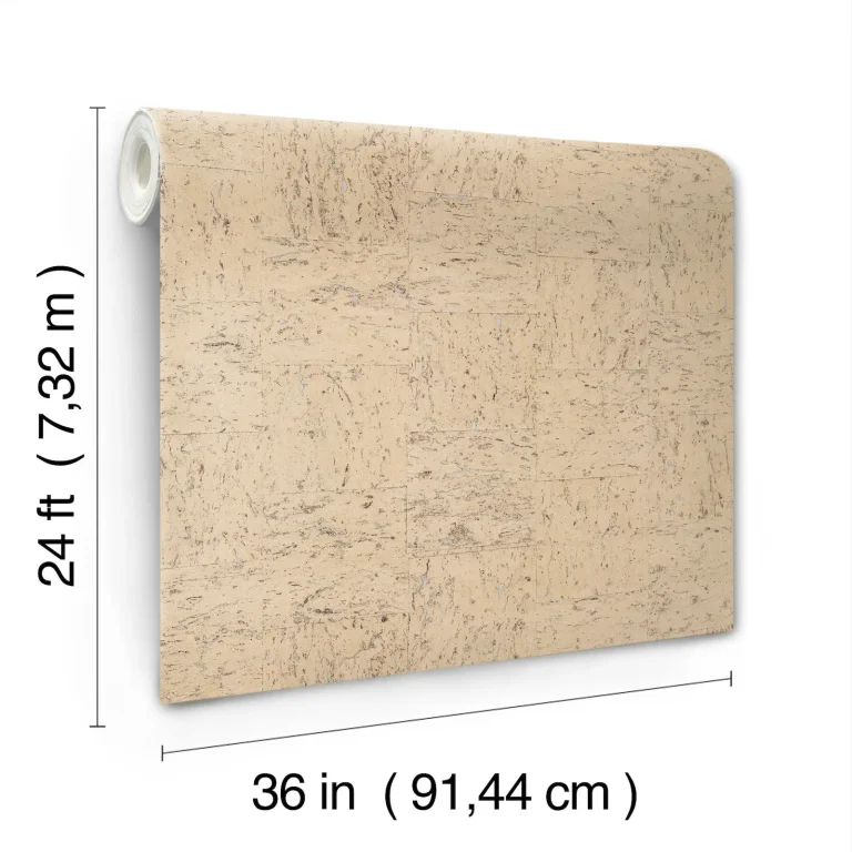 Ronald Redding Caldera Cork Wallpaper - Whitewash — Ảnh 5