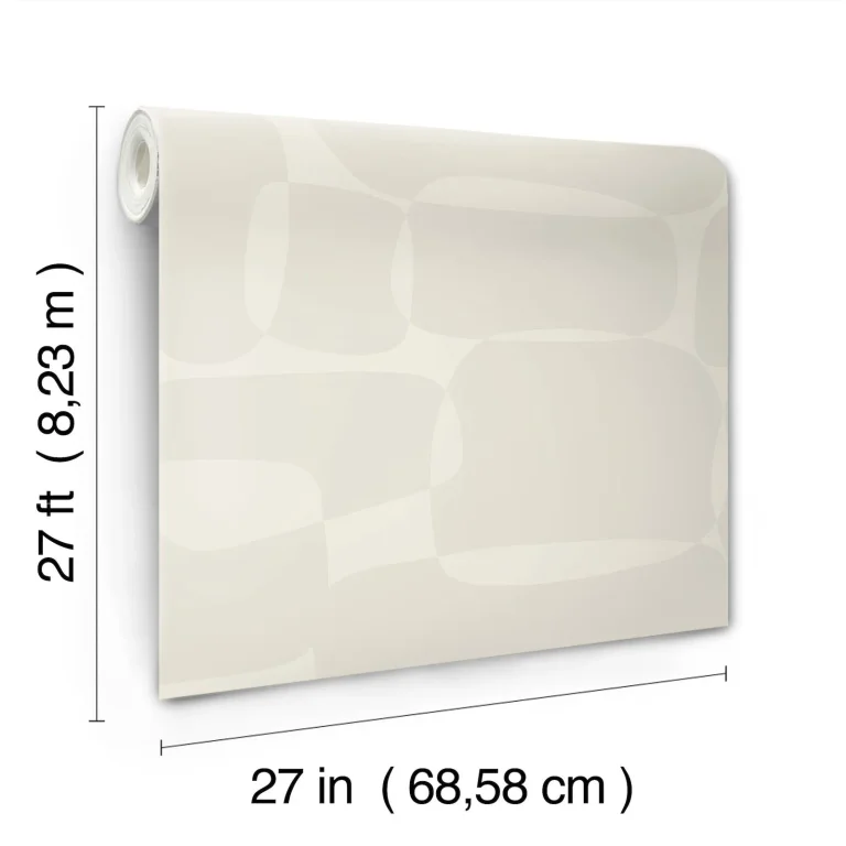 Block Wallpaper - Caramel Cream — Ảnh 6