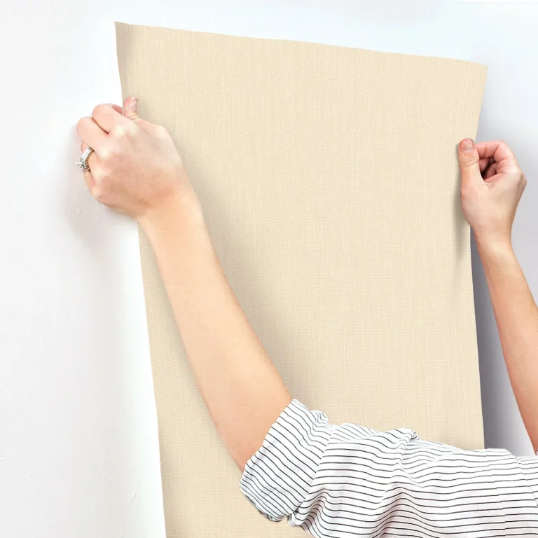 Nuvola Weave Wallpaper - Ivory — Ảnh 6