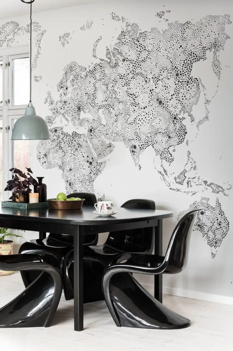 World Map, Black — Ảnh 2