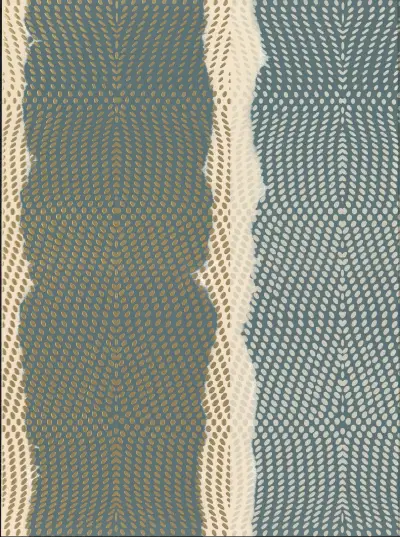 Indigenous Wallpaper - Teal