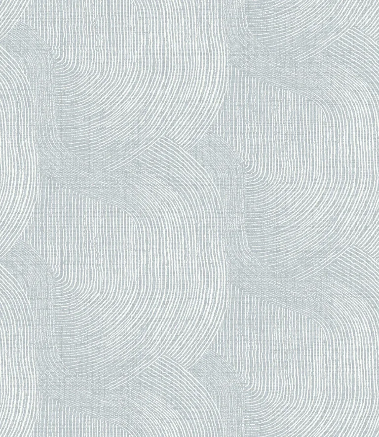 Folly Wallpaper - Light Blue — Image 4