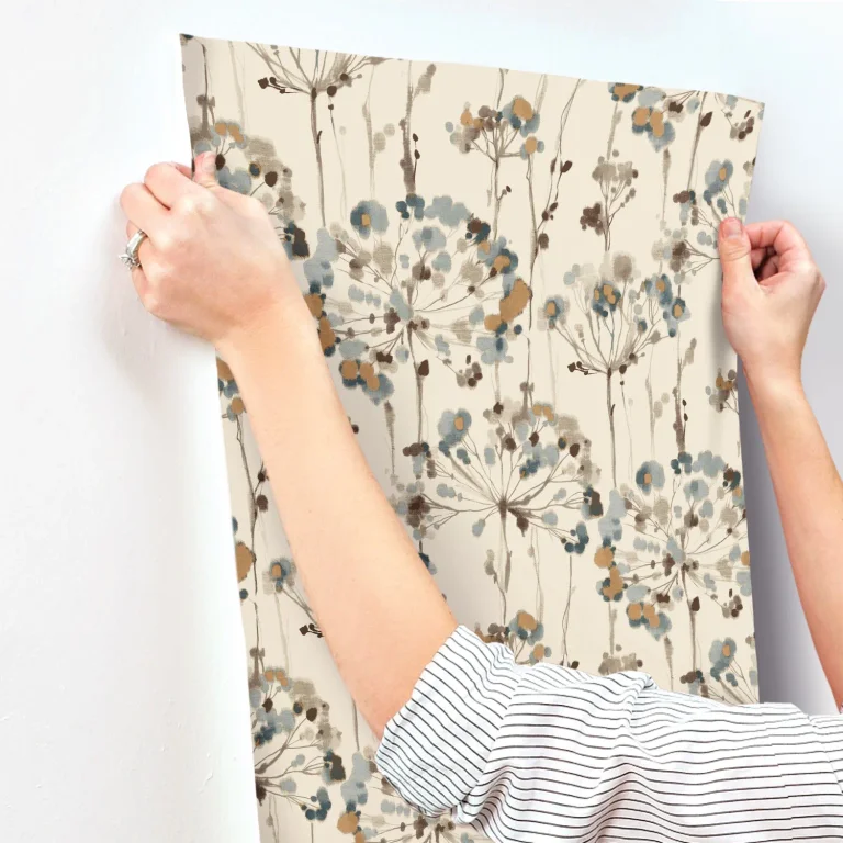 Candice Olson Flourish Wallpaper - Teal — Ảnh 4