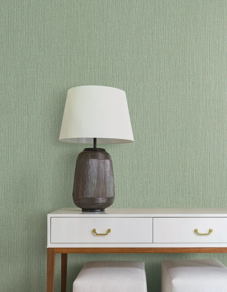 Washed Ramie Wallpaper - Sea — Ảnh 2