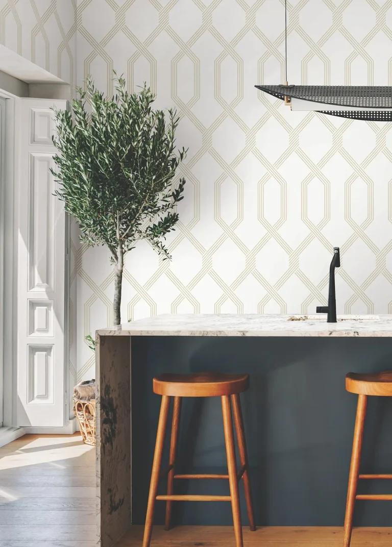 Ronald Redding Palisade Wallpaper - Beige — Ảnh 5