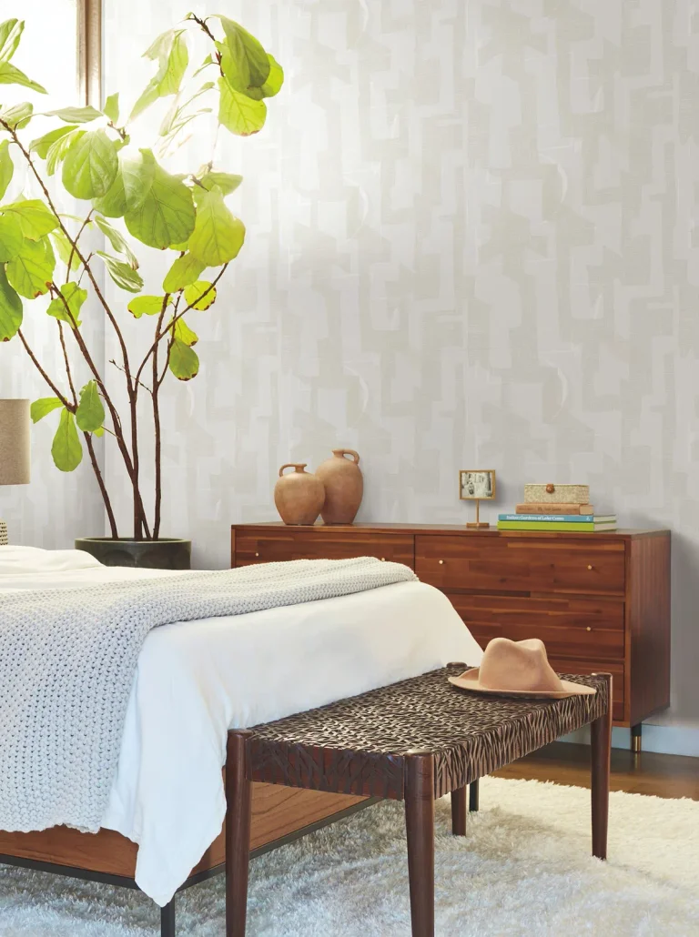 Modern Tribal Wallpaper - Dove/Sand — Ảnh 6