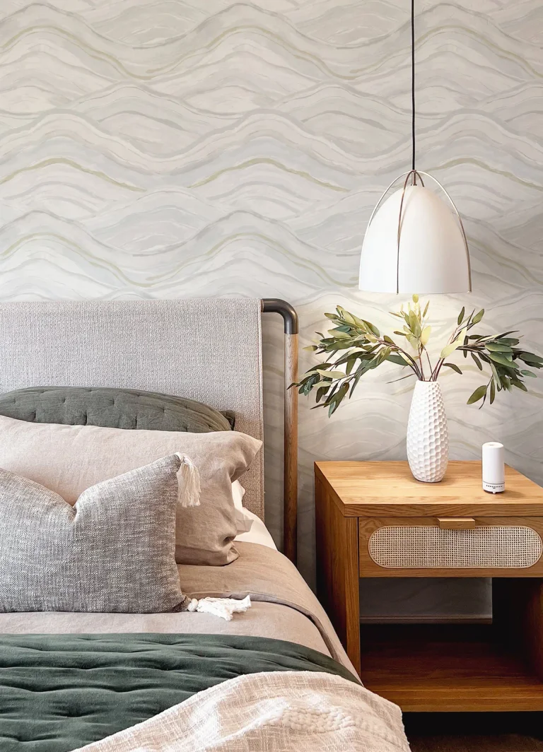 Dorea Striated Waves Wallpaper - Champagne — Ảnh 4