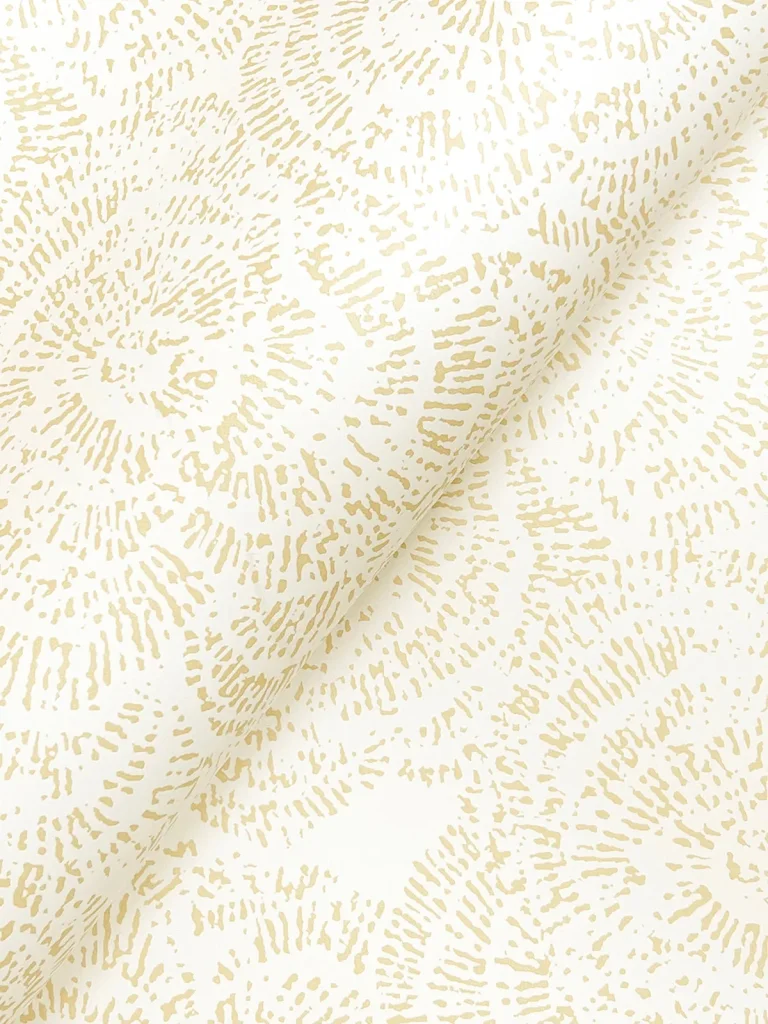 Ambroise Abstract Floral Wallpaper - Ochre — Ảnh 6