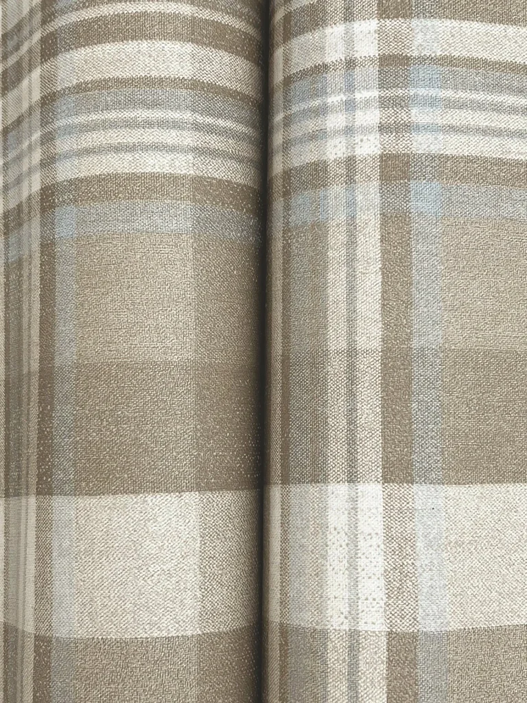 Chesapeake Dutton Plaid Wallpaper - Brown — Image 4
