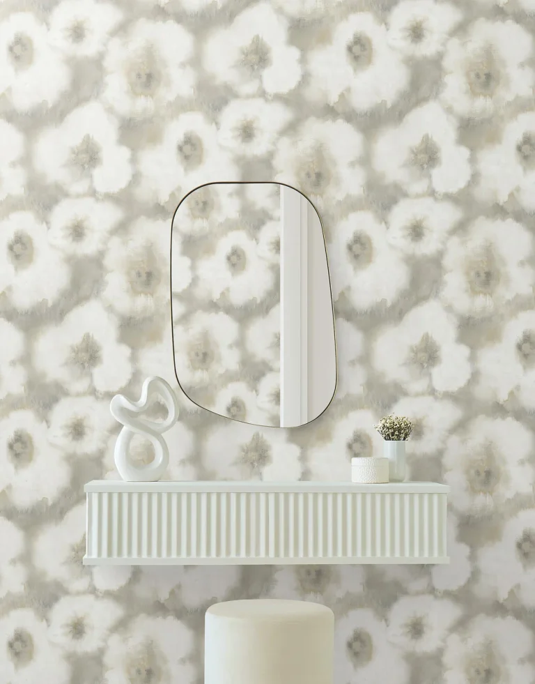 Candice Olson Blended Floral Wallpaper - Neutral — Ảnh 7