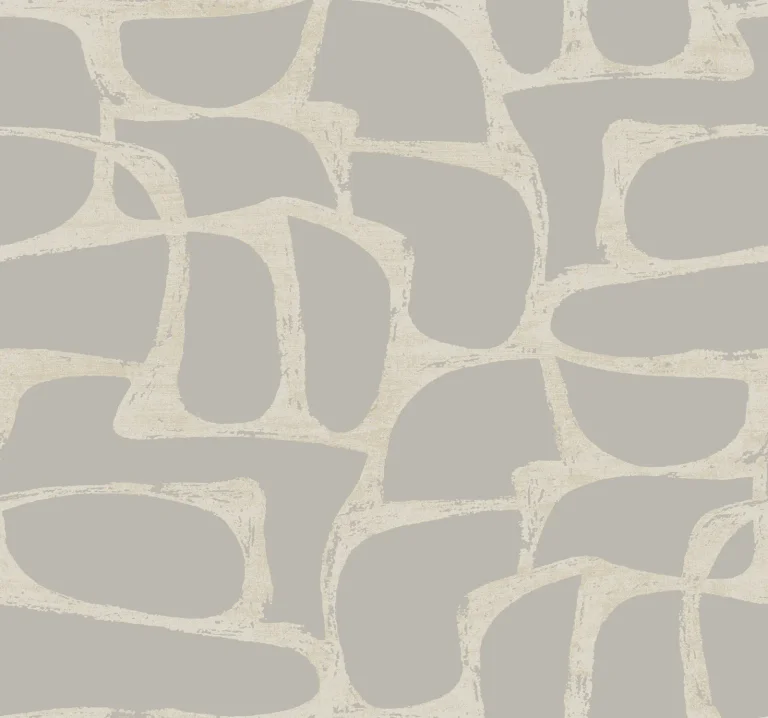 Candice Olson Craftsman Geometric Wallpaper - Taupe — Ảnh 5