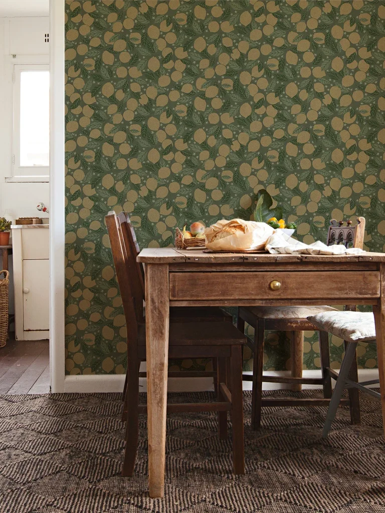 Lemona Fruit Tree Wallpaper - Green — Ảnh 3