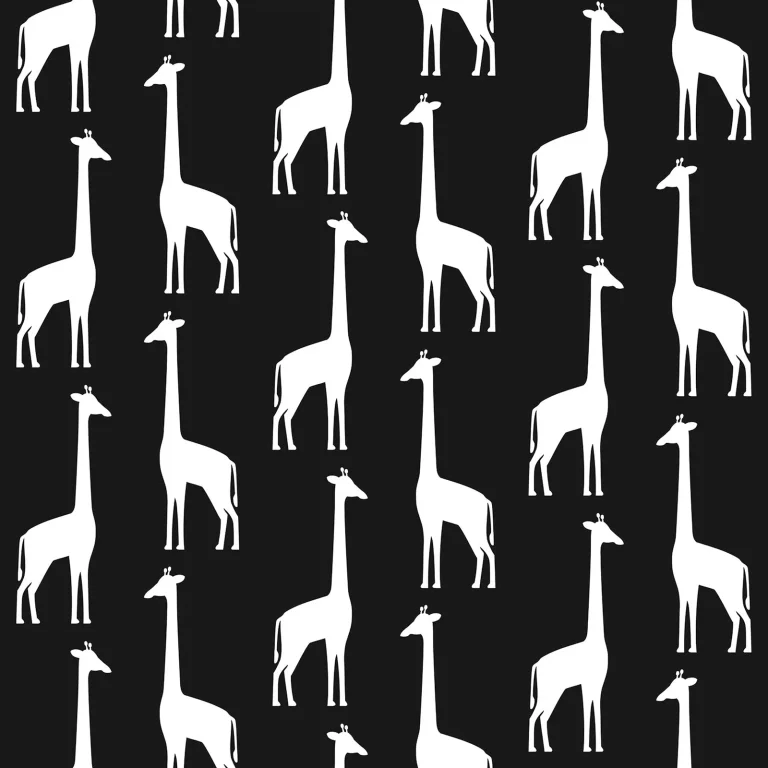 Chesapeake Vivi Giraffe Wallpaper - Black — Ảnh 2