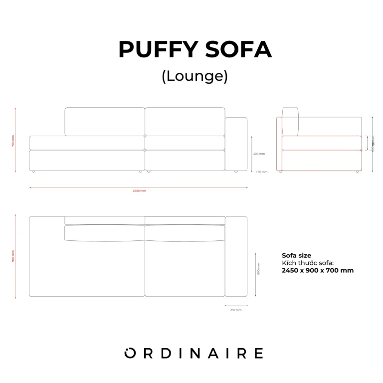 PUFFY LOUNGE SOFA — Ảnh 9