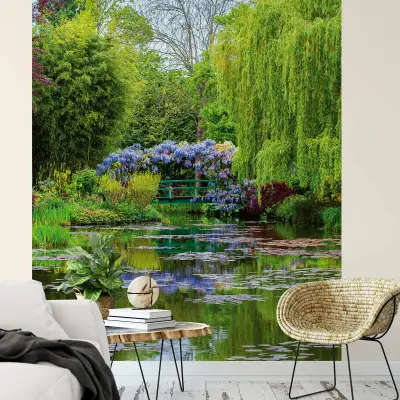 Monet’s Garden In France - Wall Mural 5035 - 4 Panel - 192cm x 260cm