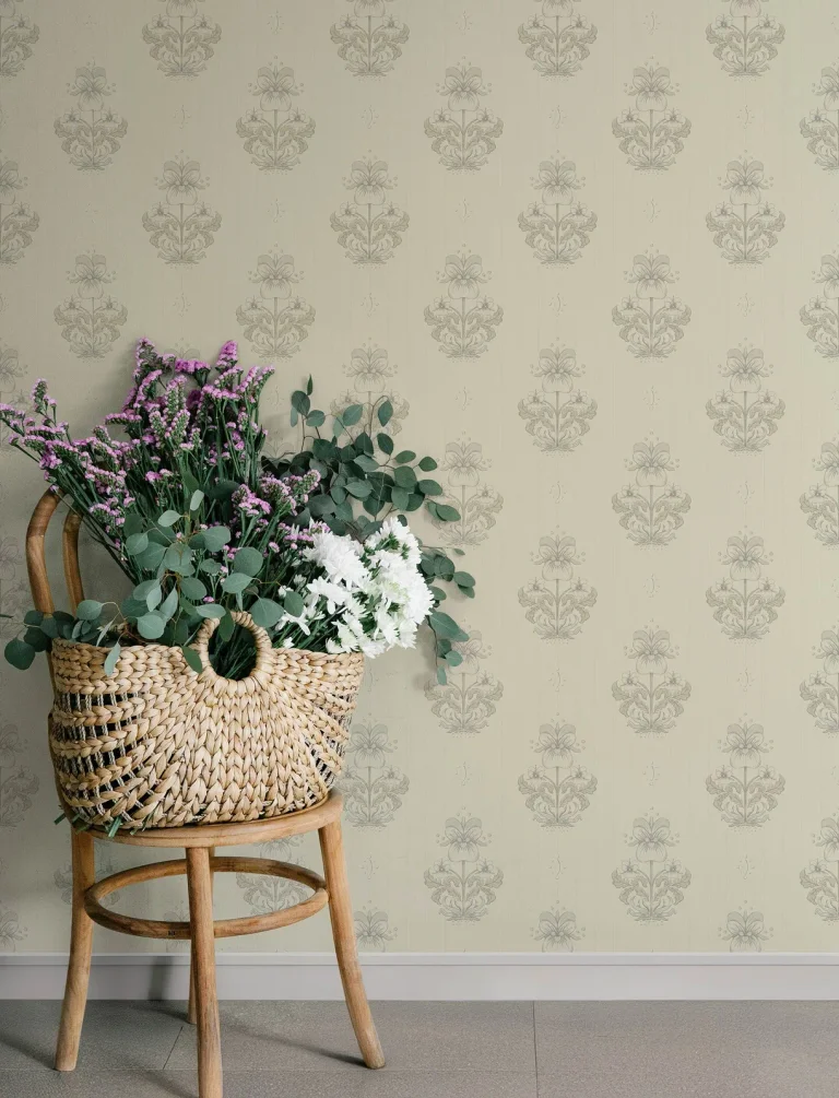 Gullvie Pansies Wallpaper - Cream — Ảnh 4