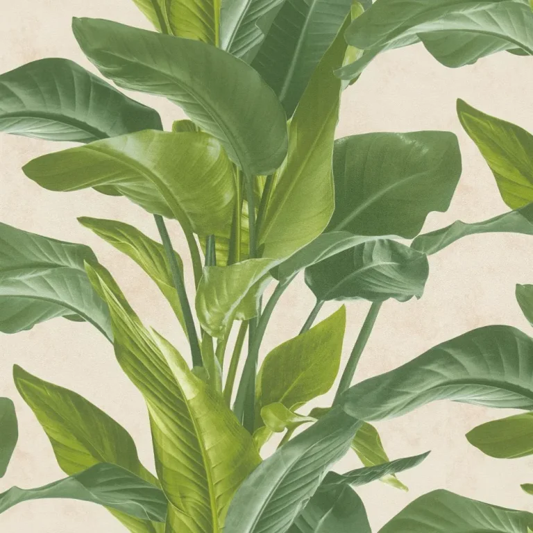 Metropolitan Stories 2 37862-3 Bold Leaves - Green — Ảnh 2