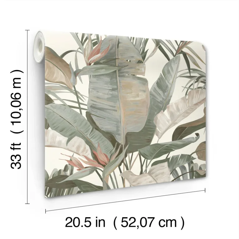 Candice Olson Tropical Cabana Wallpaper - White — Ảnh 2