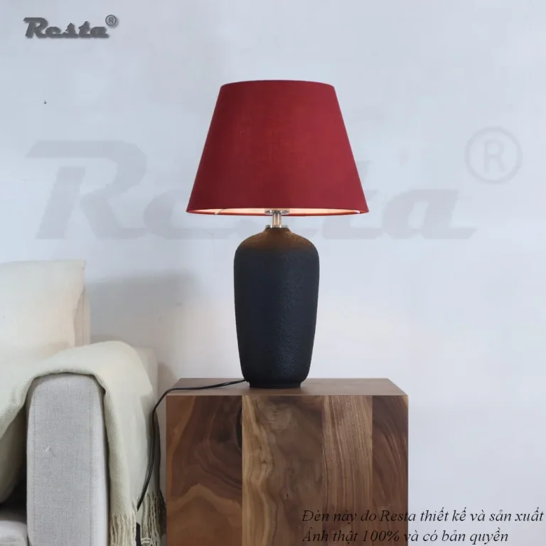 Đèn bàn Resta 34 - Màu đỏ — Ảnh 4