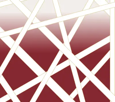 Nastri Shade Wall Mural - Red